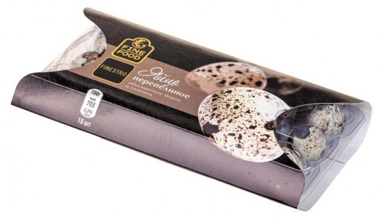 18шт Яйцо перепелиное с йодом и селеном FINE FOOD