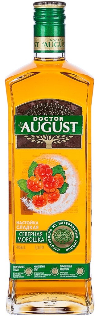 Настойка Doctor August северная морошка 0,5 л