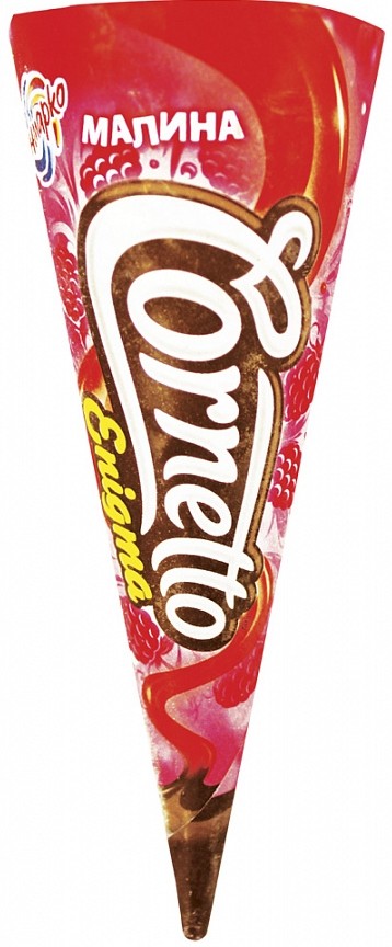 Мороженое Cornetto enigma малина 120 мл/73 г