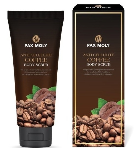  Скраб для тела Pax Moly антицеллюлитный кофейный, 200 мл