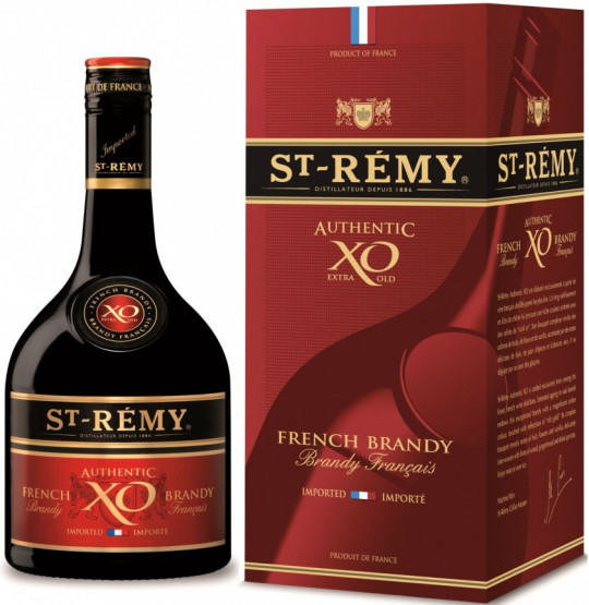 Бренди Saint-Remy, "Authentic" XO, gift box, 40% 0.7 л