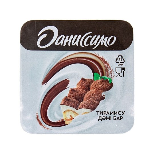 (уценка) ЙОГУРТ ДАНИССИМО ТИРАМИСУ 2,5% 100ГР