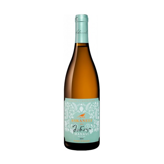 Вино белое Askaneli Манави сухое 12,5% 0,75 л