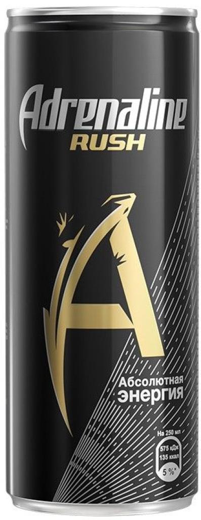 Напиток энергетический Adrenaline Rush 250 мл