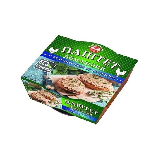 ПАШТЕТ HANGROW С КУРИНОЙ ПЕЧЕНЬЮ ДОМАШНИЙ ЛАМИСТЕР 90Г