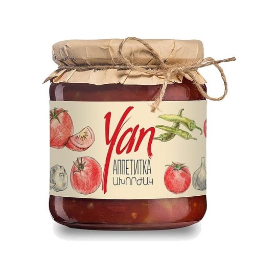 Аппетитка Yan Овощная 485г