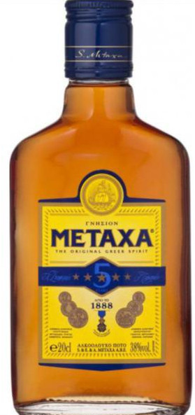 Metaxa Бренди 5 звезд 0,2 л х 24шт