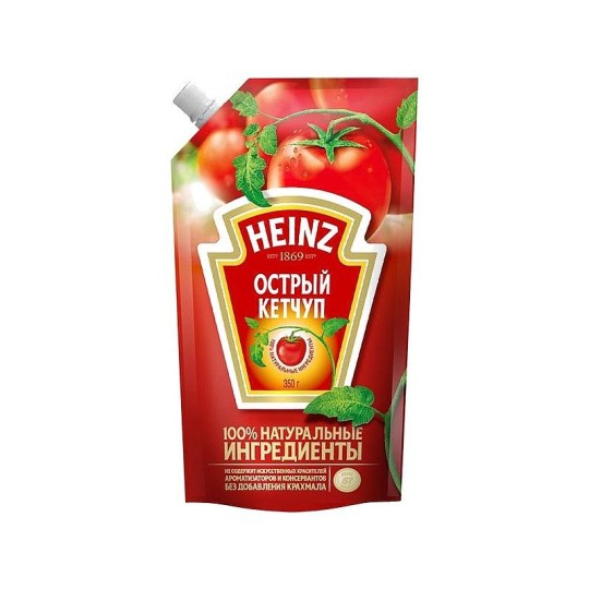 Кетчуп HEINZ острый, 350г