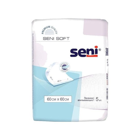 Пеленки урологические SENI SOFT 60*60 см 5 шт