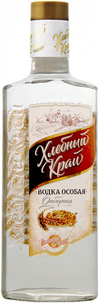 ВОДКА ХЛЕБНЫЙ КРАЙ ОТБОРНАЯ 40% 0,5 Л СТ/БУТ.