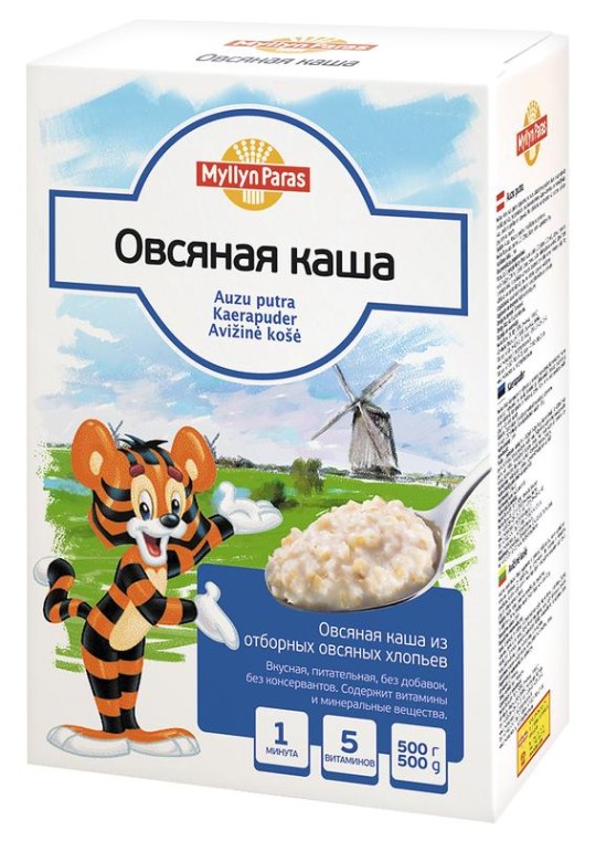 Каша  MYLLYN PARAS овсяная, 500г