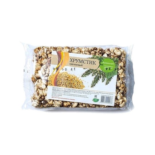 Батончик диетический "Хрумстик" гречневый, 35 гр.  