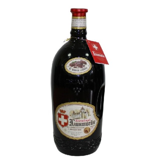 Напиток винный Глинтвейн Альпийский с шоколадом красный сладкий 1,5 л (Молдова)