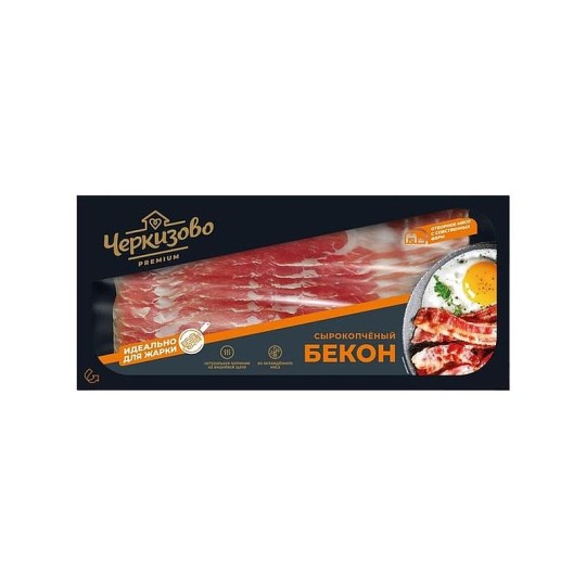 БЕКОН ЧЕРКИЗОВО С/К НАРЕЗКА 180 ГР