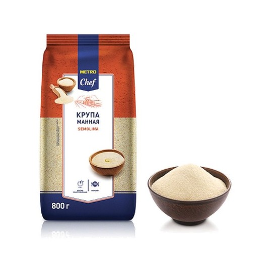  КРУПА МАННАЯ METRO CHEF 800Г 