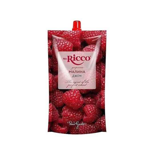 ДЖЕМ MR.RICCO ДЕСЕРТНЫЙ МАЛИНА 300ГР Д/ПАК