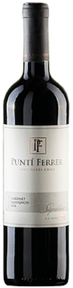 Вино красное Punti Ferrer Cabernet Sauvignon сухое 0,75 л (Чили)