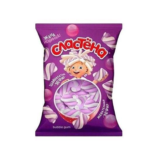 Зефир "СЛАСТЕНА" жевательный Bubble gum 75 г