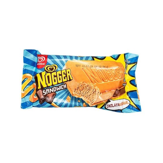 NOGGER СЭНДВИЧ КАРАМЕЛЬ ШОКОЛАД 88,3ГР