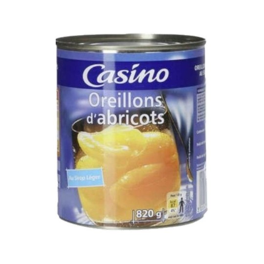 CASINO АБРИКОСЫ В СИРОПЕ 850МЛ
