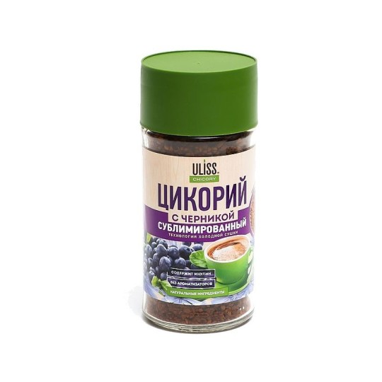ЦИКОРИЙ ULISS С ЭКСТРАКТОМ ЧЕРНИКИ 85ГР СТ/Б