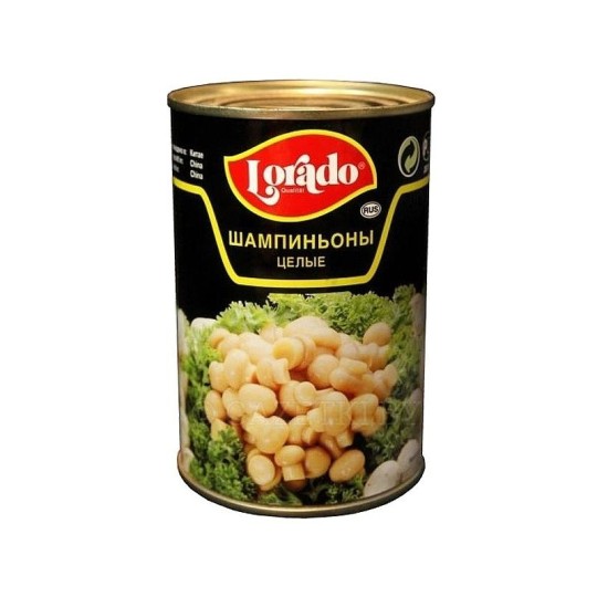 Шампиньоны Lorado Целые 314мл