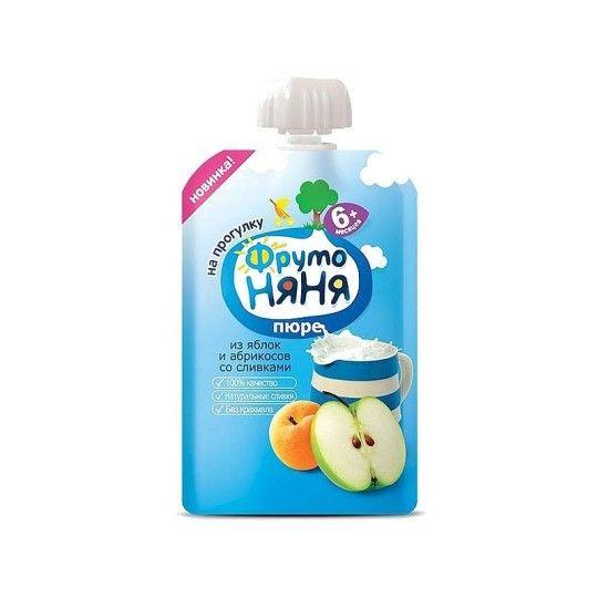 90Г ПЮРЕ ЯБЛОК/АБРИКОСОВ ФН