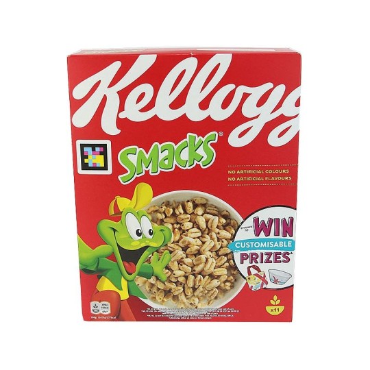 KELL.СУХОЙ ЗАВТРАК SMACKS 330Г