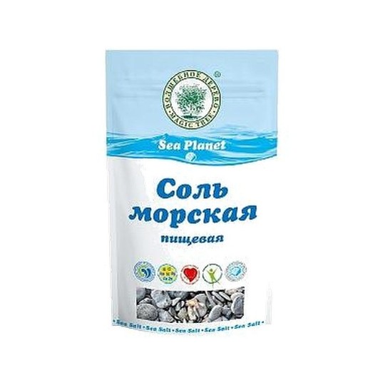 Морская соль "Sea planet" пищевая 250г