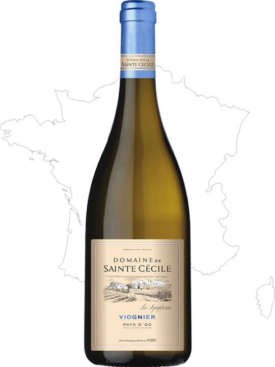 Domaine Sainte Cecile Вионье 2016 белое сухое вино 0.75л (Франция)