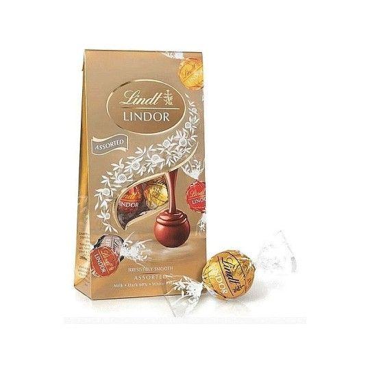LINDT АССОРТИ ШОК КОНФ С НЕЖН ТАЮЩЕЙ НАЧИНКОЙ 200Г