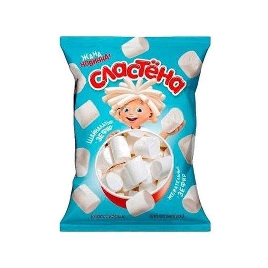 Зефир "СЛАСТЕНА" Жевательный Ваниль 150гр