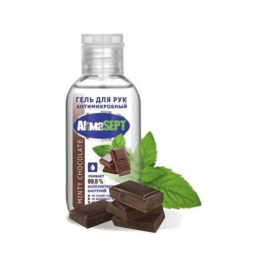 Akmasept Minty Chocolate гель для рук антимикробный 50 мл