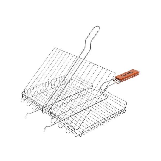 HOT POT РЕШЕТКА-ГРИЛЬ УНИВЕРСАЛЬНАЯ ГЛУБОКАЯ. БОЛЬШАЯ. 58+5Х38Х28Х4 СМ / 8