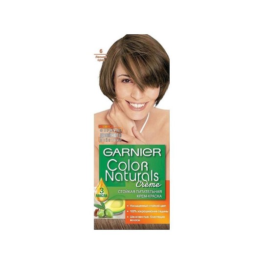 Краска Garnier Color Naturals 6 лесной орех.