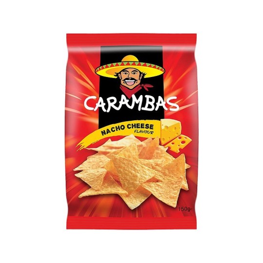 Чипсы Carambas кукурузные со вкусом "Сыр" 150г