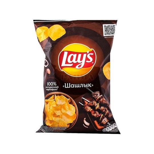  ЧИПСЫ ШАШЛЫК LAYS 140Г