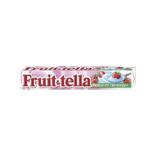Жевательная конфета Fruittella Клубничный йогурт 41 гр.