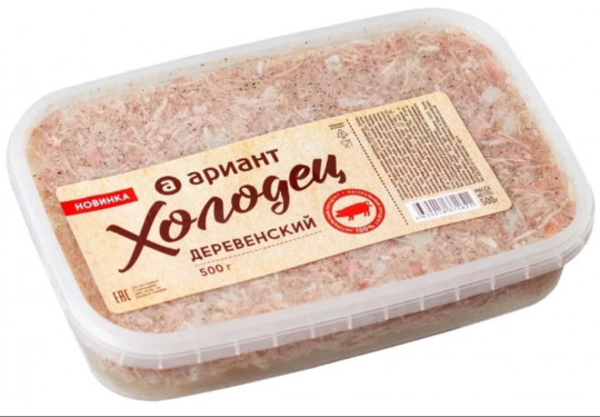 Холодец Ариант Деревенский, 500 гр.