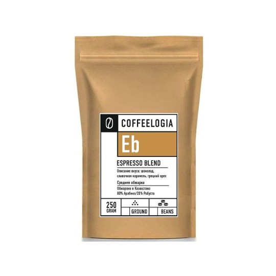 Coffeelogia|Эспрессо бленд, молотый , 250 гр