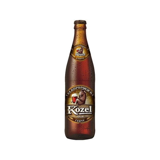 Пиво Velkopopovický Kozel темное бутылка 0,5 л