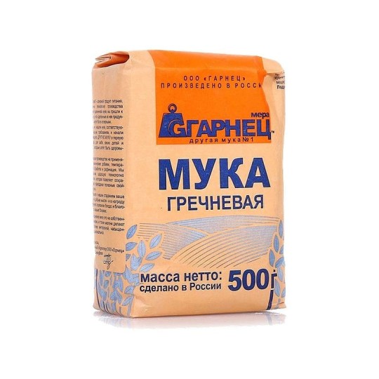 Мука Гарнец гречневая 500г
