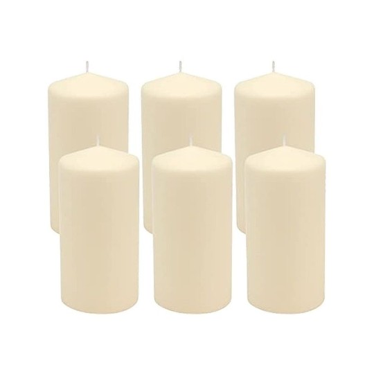  СВЕЧИ METRO PROFESSIONAL СТОЛБИК 6ШТ 68X200ММ