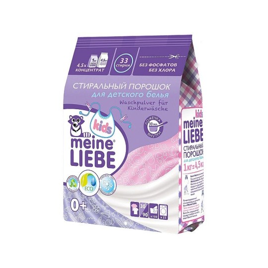 Порошок стиральный детский Meine Liebe 1 кг