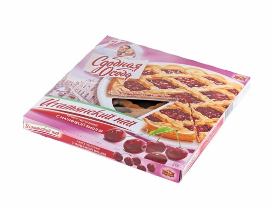 Итальянский пай ЧЕРЕМУШКИс вишней, 400г