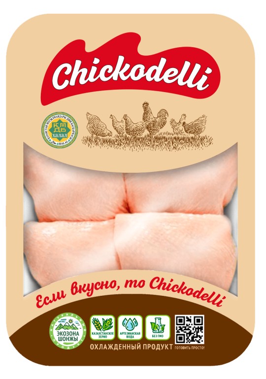 БЕДРО CHIСKODELLI ОХЛ В ЛОТКЕ ВЕС