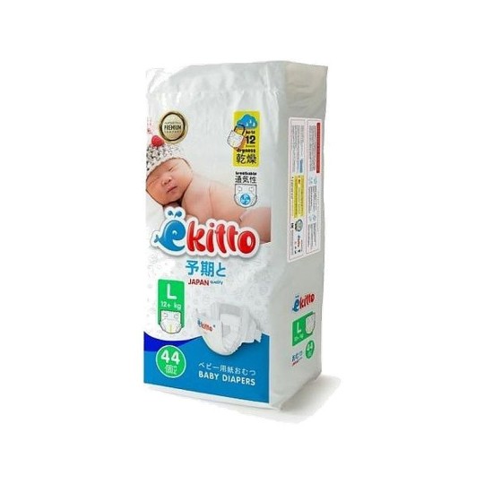 ПОДГУЗНИКИ EKITTO PREMIUM L44 12+КГ