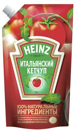 Кетчуп HEINZ Итальянский, 350 г