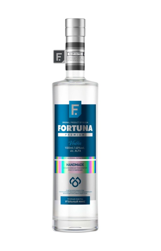 ВОДКА FORTUNA PREMIUM 40% 1 Л СТ/БУТ.