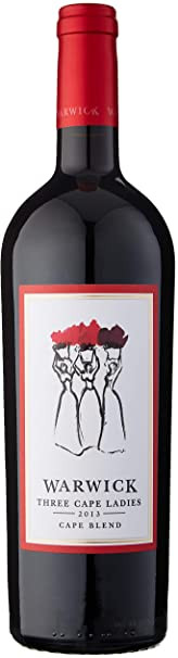 Вино красное Warwick Three Cape Ladies сухое 0,75 л (ЮАР)